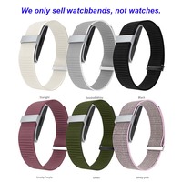 Bracelet de montre en nylon léger et respirant BEEFLYPOWER, réglable avec fermeture auto-agrippante, bracelet de sport pour Google Fitbit Air