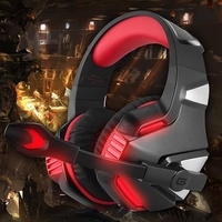 Vente en gros casque de jeu V3 casque de jeu filaire avec microphone lumière LED pour téléphone portable PC Gamer