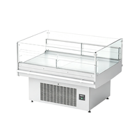 Vitrine Réfrigérée Commerciale en Acrylique Haute Transparence avec Contrôle Numérique Intégré de la Température et Affichage du Températureur
