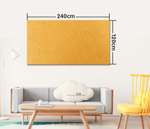 Tấm Hấp Thụ Âm Thanh Dày Hình Chữ Nhật Tấm Cách Âm Bằng Sợi Polyester Nỉ Cho Thính Phòng - Product Image 3