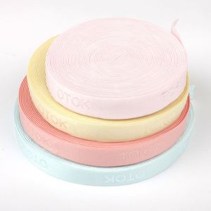 โรงงานรับผลิตยางยืดแบบกำหนดสีและขนาดได้ตามต้องการ พร้อมบริการออกแบบโลโก้บนยางยืดแบบจาการ์ด - Product Image 2