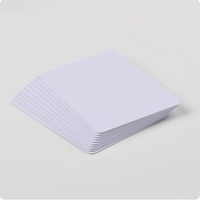 Carte de visite intelligente NFC étanche RFID en PVC, puce IC 213/215/216, fréquence 13,56 MHz, contrôle d'accès, carte de paiement pour hôtel, carte de membre