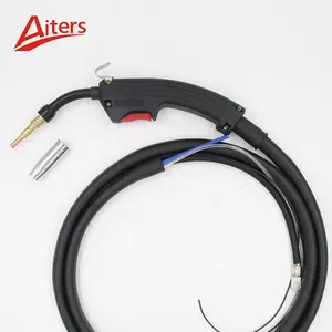 Routine type Binzel welding torch with 2M 2M Cable 14AK MIG MAG Welding Torch Air Cooling Tools MB14AK