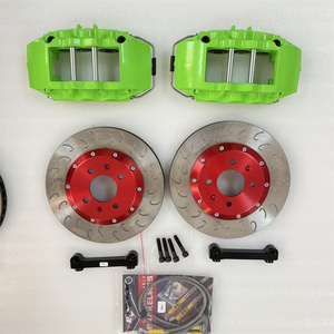 Kit d'étriers de frein à 6 pistons personnalisés Jekit 9040 avec rotors 355x32, compatible avec Golf 7, jantes 18/19 - Product Image 3