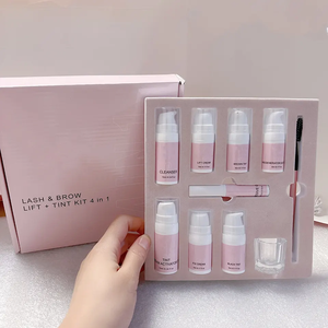 Kit de levantamiento de pestañas rápido de queratina de etiqueta privada, permanente de pestañas y cejas, tinte de laminación de cejas profesional, kit de laminación de cejas 4 en 1 - Product Image 5