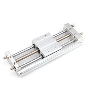 กระบอกสูบไร้ก้านแบบสไลด์ RMTL 25X100X200-1000X500SA-400 พร้อมข้อต่อแม่เหล็ก - Product Image 5