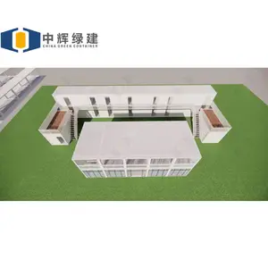 CGCH – maison de conteneur préfabriquée de 20 pieds, Mobile, bâtiment modulaire, maison préfabriquée, Pack plat, maison de conteneur, préfabriquée