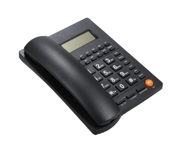 L019 Corded Landline Telephone with Caller ID for Home Office Hotel Restaurant, High Quality Wholesale Factory Price