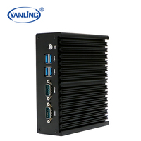 Mini PC sans ventilateur personnalisé, processeur N5095, PC industriel, boîtier Nano avec RAM DDR4, prise US/EU/CN pour écran double 4K HD - Nouveau produit