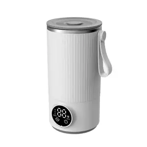 Travel Portable Cordless Rechargeable Electric Bottle Water Warmer Mixing Cup Automatic Coffee Kettle