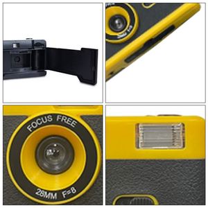 2025 Reusable Film <b>Camera</b> Custom Logo White and Black 35mm Vintage Film <b>Camera</b> with Strap - Product Image 5
