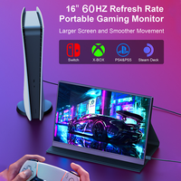 Moniteur portable 16 pouces 100% SRGB 350 Nits 2560 X 1600 pour le jeu, directement de l'usine