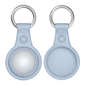 Lot de <span class=keywords><strong>4</strong></span> étuis de protection en silicone TPU avec porte-clés pour boîtier <span class=keywords><strong>AirTag</strong></span> - Product Image 4