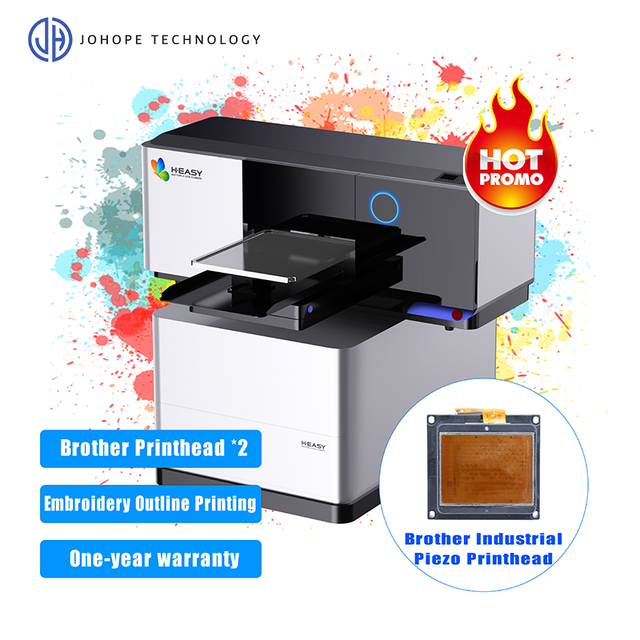 T-Shirts A4 DTG Printer Printing Machine T Shirt DTG-Printer Bro Head Makinesi Manufacturers Industrial Printer DTG Impresora