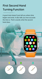 도매 인기 스마트 워치, 스포츠 건강 GPS 위치 추적 만보기 심박수 혈압/산소포화도 수면 측정 - Product Image 6