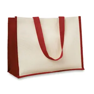 Borsa shopper in iuta Campo de Fiori, merchandising sostenibile - Product Image 3