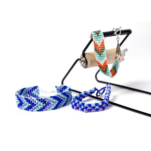 Kim Loại Bead <span class=keywords><strong>Loom</strong></span> Dệt Beading <span class=keywords><strong>Loom</strong></span> Cho Đồ Trang Sức Vòng Đeo Tay Tự Làm Máy Dệt Kim Sáng Tạo Handmade Hạt Đan Công Cụ - Product Image 4