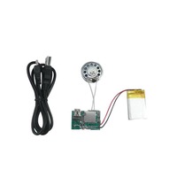 Module sonore magnétique USB standard d'exportation, mécanisme vocal enregistrable pour cartes de vœux et boîtes cadeaux, vente en gros