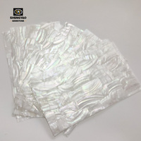 Plaque en nacre naturelle personnalisée en gros, feuille stratifiée de coquille de rivière, feuille de coquille d'ormeau, prix pour le bricolage
