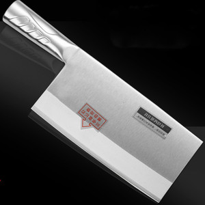 Stainless steel all-steel cleaver, household <b>bone</b>-chopping <b>knife</b>, chef's slicing <b>knife</b> - Product Image 1