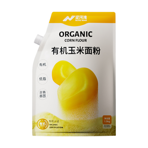 Harina de Maíz <span class=keywords><strong>a</strong></span> Granel de Grado Alimenticio Premium Nihewan, <span class=keywords><strong>Sin</strong></span> <span class=keywords><strong>Gluten</strong></span>, No Modificada Genéticamente, Molido en Piedra, Bolsa de 1.5 kg, Certificado ISO para Hornear y Cocinar - Product Image 2