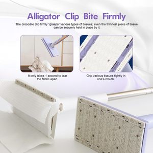 Mop in Microfibra Multifunzionale con Clip Automatica, Formato Piccolo, Sostenibile, Facile da Usare, per Pulizie Domestiche - Product Image 6