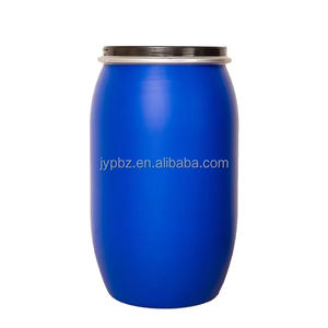 Vollgefülltes 200L Offenes Blaues Lebensmittelechtes HDPE-Kunststofffass für Milch - Product Image 4