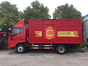 Nuovo <span class=keywords><strong>Camion</strong></span> Furgonato Cinese a 10 Ruote, 20 Tonnellate, 220 CV, Dimensioni Medie, Chiuso - Product Image 5