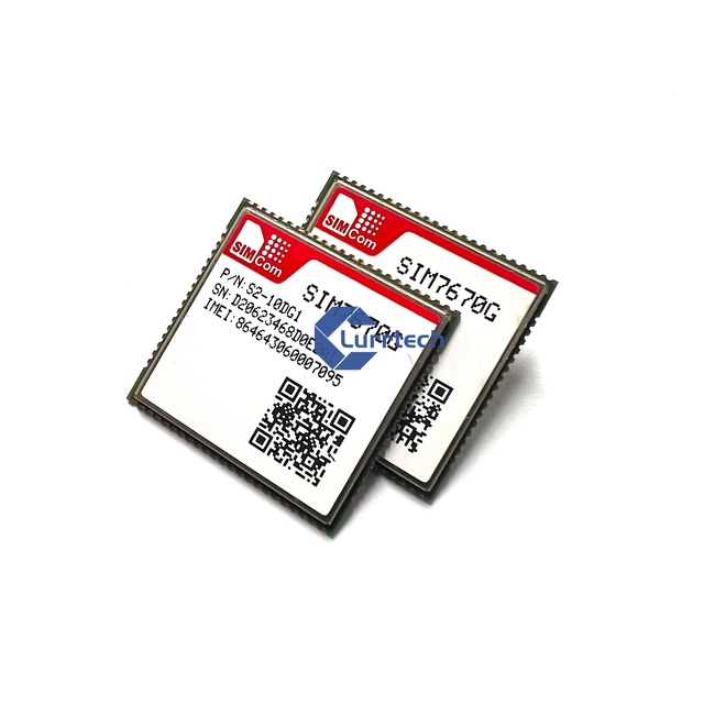 In Stock SIMCOM 4G Lte Module SIM7670E LTE Cat 1 Module  for 4G Network Supports LTE-FDD/LTE-TDD Wireless Communication Modes