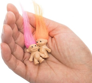 Muñecas Mini Lucky de Pelo Largo, Figuras de Acción con Colores de Cabello Surtidos, Juguetes para Niños, Recuerdos de Fiesta - Product Image 4