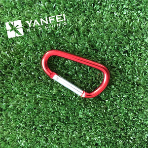 Mosquetón de Aleación de Aluminio 6061 <span class=keywords><strong>en</strong></span> Forma de <span class=keywords><strong>D</strong></span> de 8 cm (3 Pulgadas) para Actividades al Aire Libre y Promociones - Product Image 4