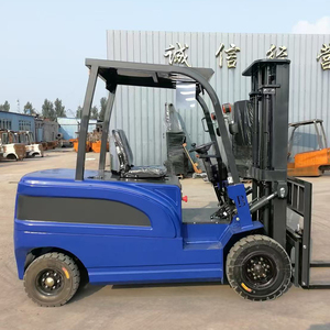 高效港口电动叉车2.5吨3吨4吨优质叉车4x4小型电动叉车待售 - Product Image 3