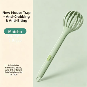 Pince de queue anti-évasion pour hamster, respectueuse des griffes, conception antidérapante, en plastique doux, outil de nettoyage <span class=keywords><strong>et</strong></span> d'alimentation pour rongeurs - Product Image 6