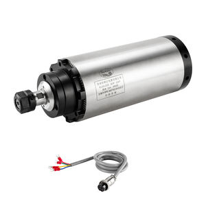 Motor de Husillo CNC Zhong Hua Jiang ER20 de 100mm, 3KW, 220V/380V, Refrigerado por Aire, con Accionamiento por Correa, Conector BT30, 24000rpm para Perforación - Product Image 1