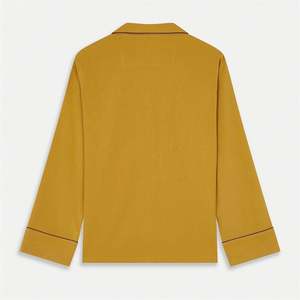 Wholesale Luxury 2 Piece Sleepwear Set Home Loungewear <b>Women's</b> <b>Silk</b> <b>Pyjamas</b> Set - Product Image 3