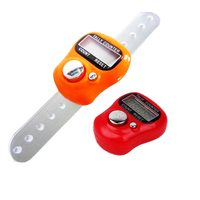 Mini Compteur de Doigt Électronique Numérique Tasbih en Plastique, Compteur Manuel Circulaire pour Usage Industriel