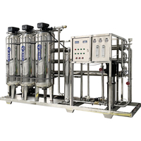 Système de purification d'eau par osmose inverse à haute configuration filtre à eau ultrapure Machine de traitement de l'eau minérale pompe à noyau
