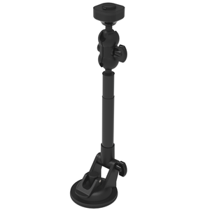 Adjustable Car Dashboard Phone Mount with Suction Cup Base and Telescopic Arm for Universal Use - Product Image 1
