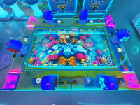 Machine d'arcade électronique multi-jeux interactive pour enfants, avec jeu vidéo de pêche à monnayeur, prise en charge de l'anglais, pour 6 joueurs