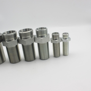 Raccord de traversée droit mâle BSP 6B norme SAE, fabrication usine - Product Image 4