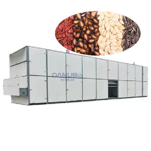 Línea de Producción de Secadores de Banda Continua de Malla para Ahorro de Energía, Máquina de Secado de Semillas de Melón y Cacahuetes - Product Image 1