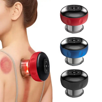 Kit de Ventouses Électriques Intelligentes 2026 avec Lumière Rouge - Masseur Anti-Cellulite à Chaleur et Aspiration 12/18 Niveaux pour Dos et Nuque OEM