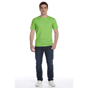 T-shirts pour hommes à prix avantageux avec impression de logo personnalisé, t-shirts surdimensionnés pour hommes en vente au meilleur prix - Product Image 1