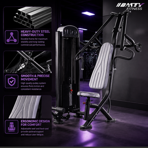 BM Commercial Machine de musculation inclinée pour la poitrine avec assise réglable, pour la musculation et l'entraînement des muscles pectoraux en salle de sport - Product Image 2