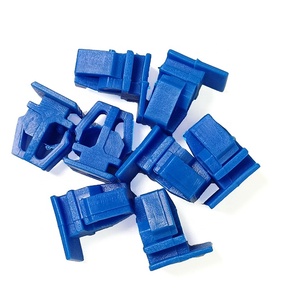 Autoteile Autotür verkleidung clips Blauer Karosserie-Seitens chutz Formclip Auto Retainer Kunststoff-Niet befestigungen - Product Image 1