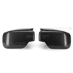 2X Cubiertas para Retrovisores de Fibra de Carbono/Negras para BMW E46 E39 4 Puertas 325i 330i 525i 530i 540i 1998 1999 2000 2001 2002-2005 - Product Image 3