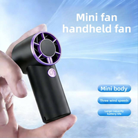 Ventilateur portable 2026 à turbine, rotation haute vitesse, refroidissement rapide, clip ceinture, affichage numérique, 199 réglages de puissance ajustables