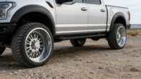 Rines de Aluminio Forjado Personalizados SL 22X12 24X12 24X14 26X14 28X16 8x170 8x180 6x139.7 con Tapas Centrales Flotantes para GMC Sierra