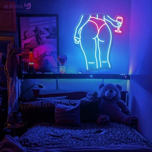 Sexy Lady <span class=keywords><strong>Led</strong></span> Neon Dấu Hiệu Với Biến Áp Và Điều Khiển Từ Xa Cho Đảng Trang Trí Phòng Ngủ Bố Trí Thanh Cơ Thể Sexy Ánh Sáng Neon - Product Image 2