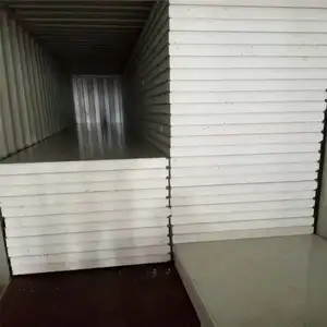 Wholesale Fireproof Polyurethane Foam PU Sandwich Panel Metal Siding Exterior Wall Cladding Panels